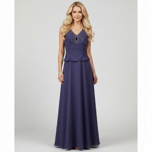 Amethyst Purple Formal Chiffon Dress